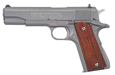 Een pistool van het merk Colt Kal.45 type Governement,  afwerking - nikkel  Colt 45 Government